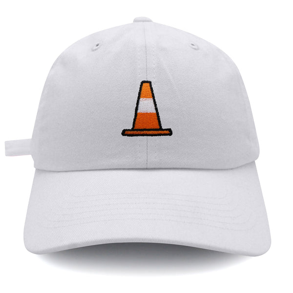 Safety Cone Dad Hat Embroidered Baseball Cap Construction