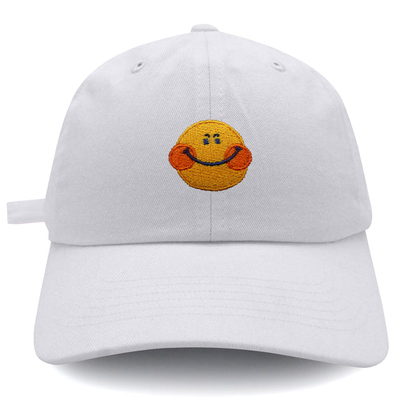 Smile Dad Hat Embroidered Baseball Cap Emoji Smiling Face