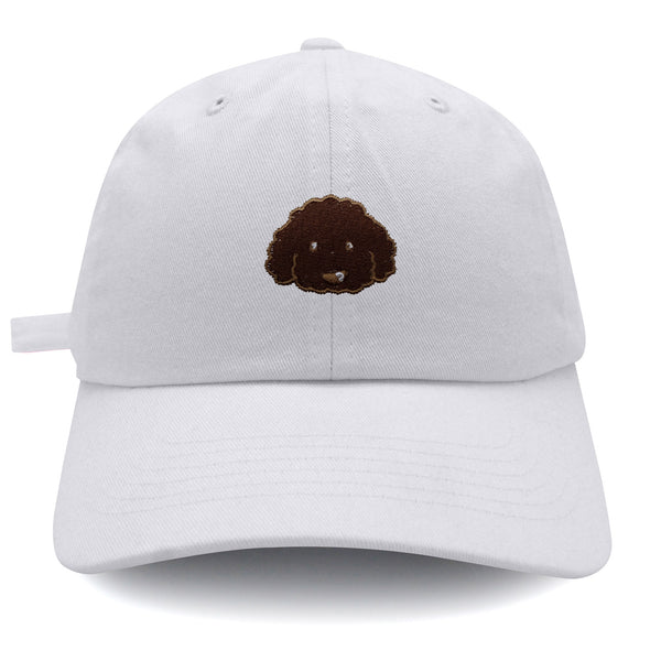 Brown Poodle Dad Hat Embroidered Baseball Cap Dog Puppy