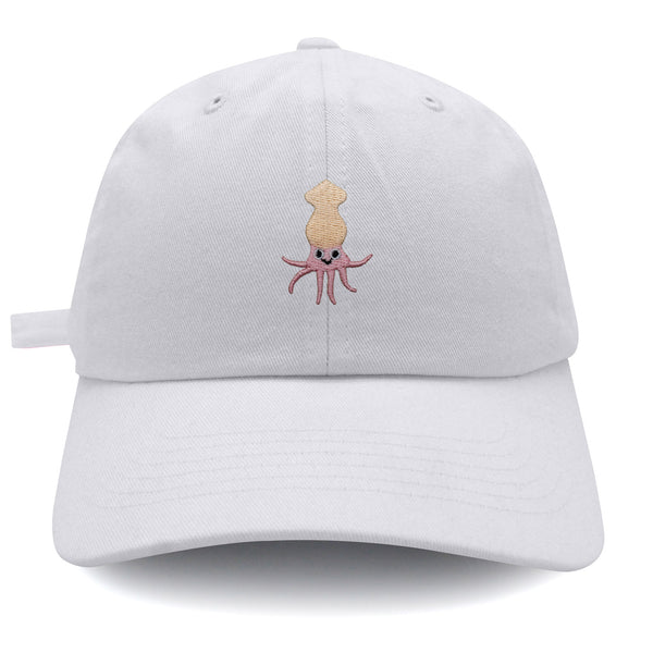 Squid Dad Hat Embroidered Baseball Cap Game Ocean