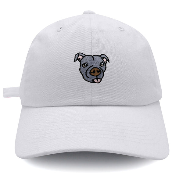 Pitbull Dad Hat Embroidered Baseball Cap Dog Puppy