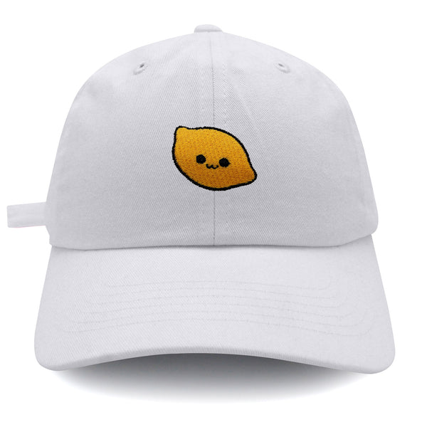 Lemon Dad Hat Embroidered Baseball Cap Citrus Lime