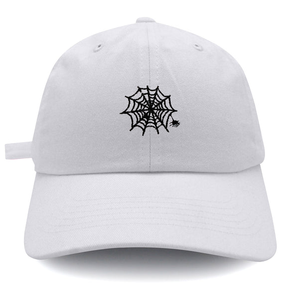 Spider web Dad Hat Embroidered Baseball Cap Halloween