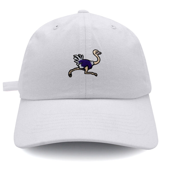 Ostrich Dad Hat Embroidered Baseball Cap Zoo Africa