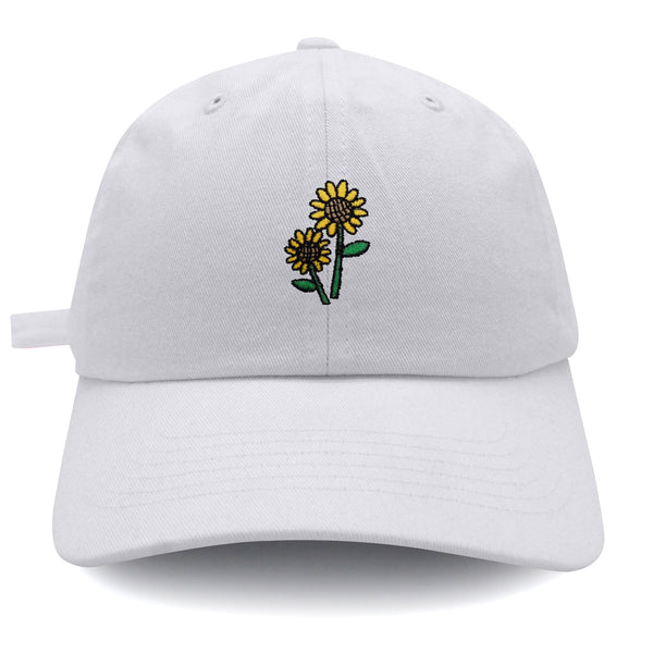 Sunflowers Dad Hat Embroidered Baseball Cap Flower Floral