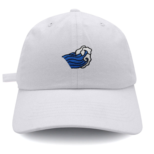 Wave Dad Hat Embroidered Baseball Cap Ocean Surfing