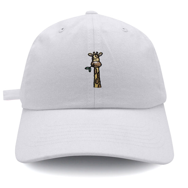 Giraffe Dad Hat Embroidered Baseball Cap Zoo Wild Animal