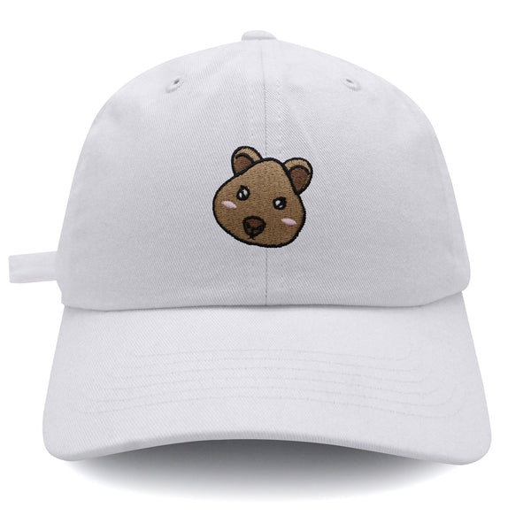 Quokka Face  Dad Hat Embroidered Baseball Cap Cute Animal