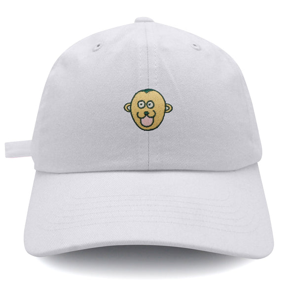 Monkey Face Dad Hat Embroidered Baseball Cap Zoo Animal