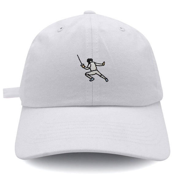 Fencing Dad Hat Embroidered Baseball Cap Olympic Sports