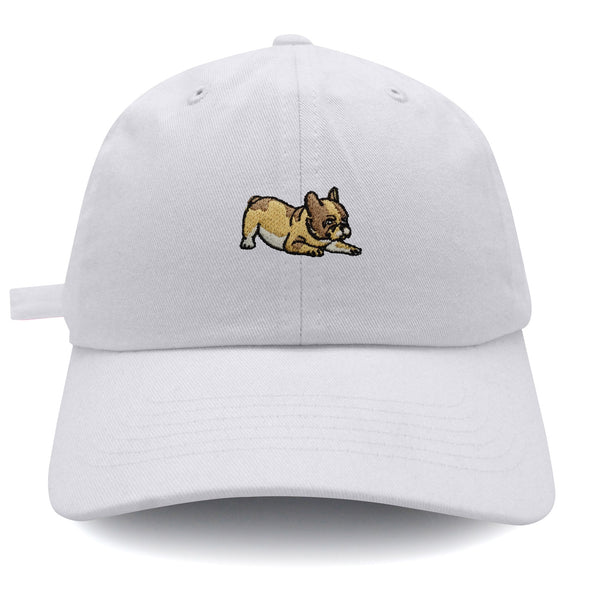 French Bulldog Dad Hat Embroidered Baseball Cap Dog Puppy