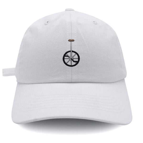 Unicycle Dad Hat Embroidered Baseball Cap Circus Bicycle