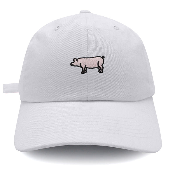 Pig Dad Hat Embroidered Baseball Cap Skinny Porky