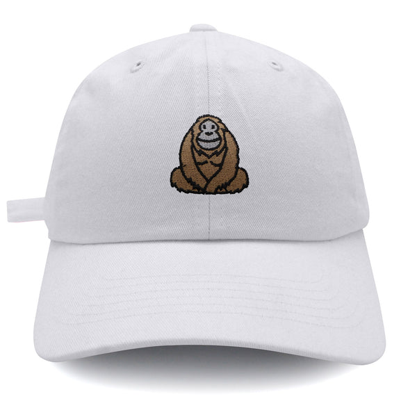 Orangutan Dad Hat Embroidered Baseball Cap Sumatran Monkey