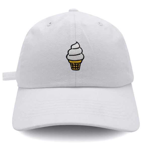 Ice cream Cone Dad Hat Embroidered Baseball Cap Cute