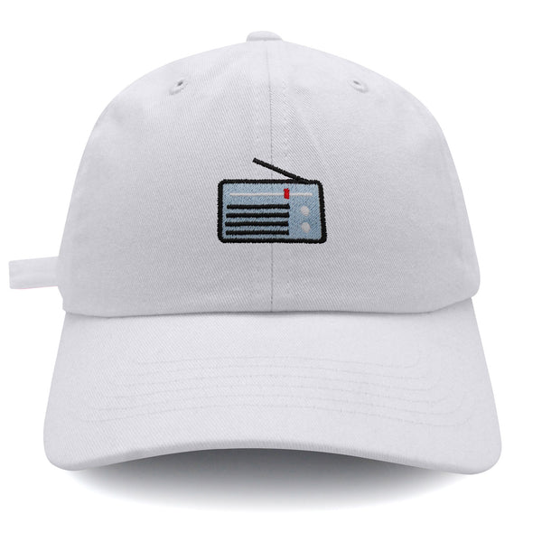 Radio  Dad Hat Embroidered Baseball Cap Retro