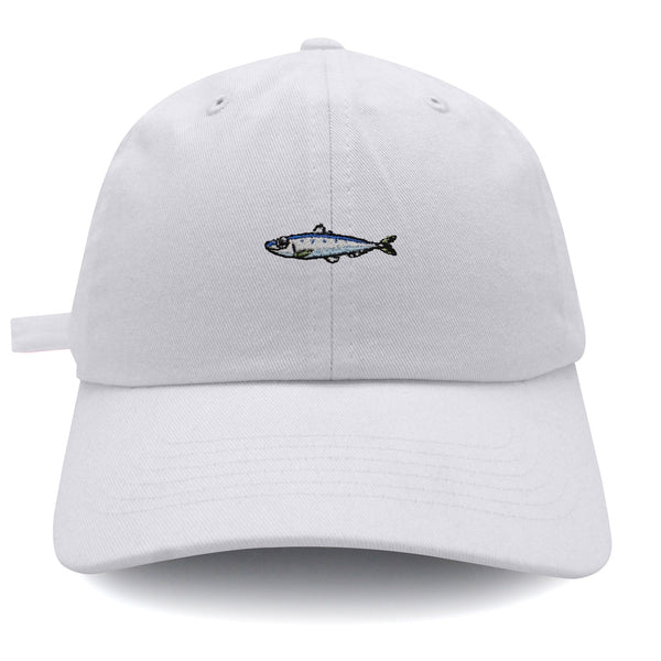 Sardines Dad Hat Embroidered Baseball Cap Bait Fishing