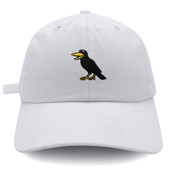 Crow Dad Hat Embroidered Baseball Cap Bird