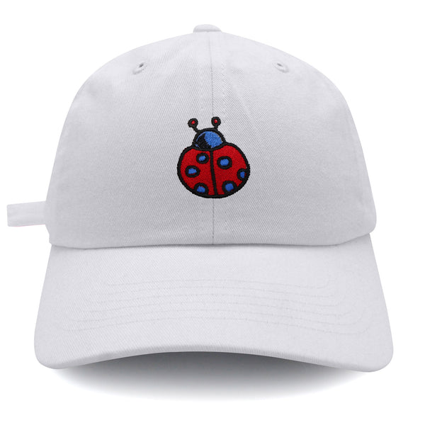 Ladybug Dad Hat Embroidered Baseball Cap Cute