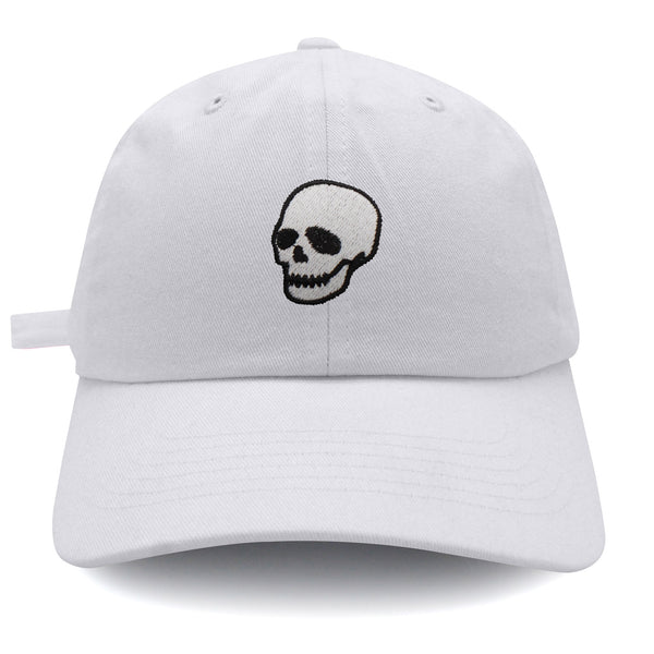 Skeleton  Dad Hat Embroidered Baseball Cap Skull