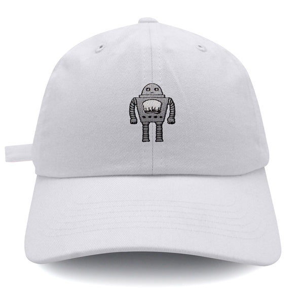 Robot Dad Hat Embroidered Baseball Cap Funny