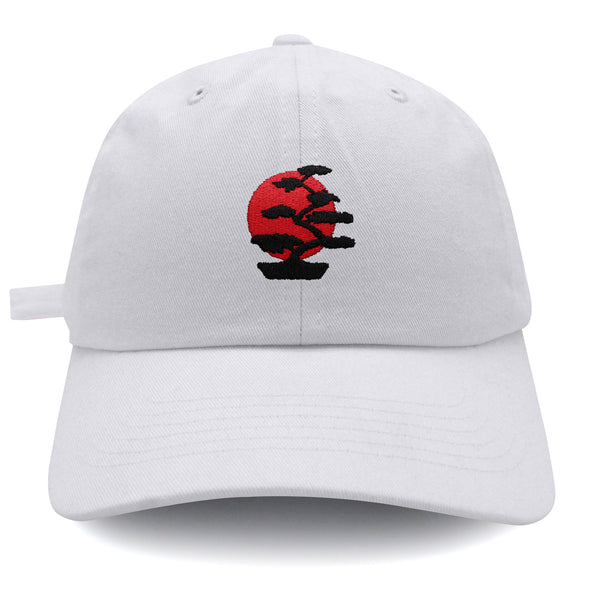 Bonsai Tree Dad Hat Embroidered Baseball Cap Japanese