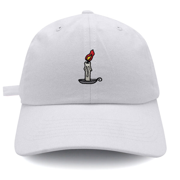 Melting Candle Dad Hat Embroidered Baseball Cap Horror