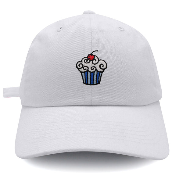 Cupcake Dad Hat Embroidered Baseball Cap Foodie