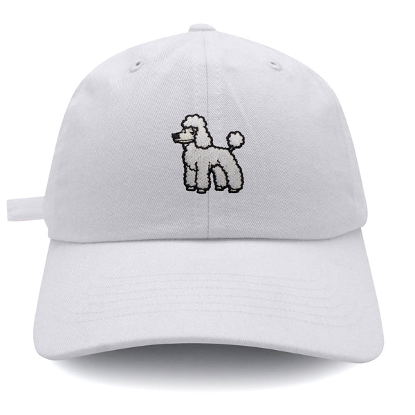 Fancy Poodle  Dad Hat Embroidered Baseball Cap Puppies