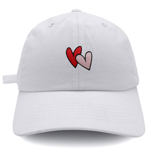 Heart Dad Hat Embroidered Baseball Cap Cute