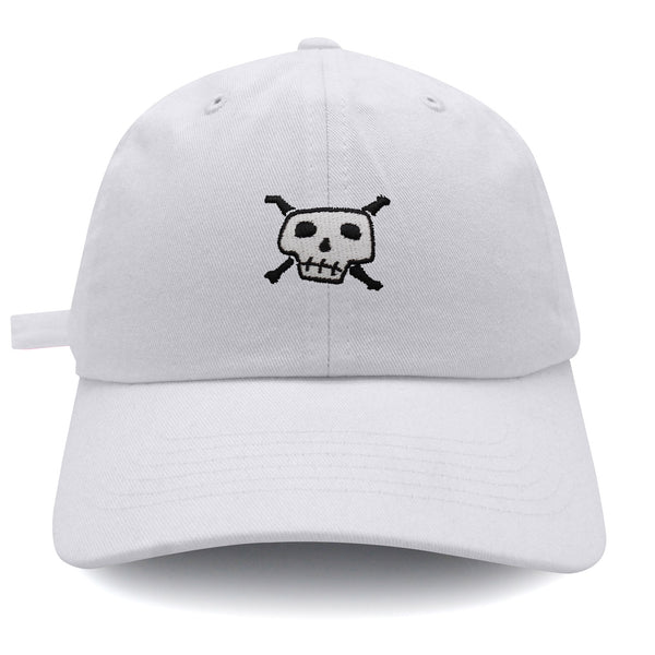 Pirate Skull Dad Hat Embroidered Baseball Cap Cute