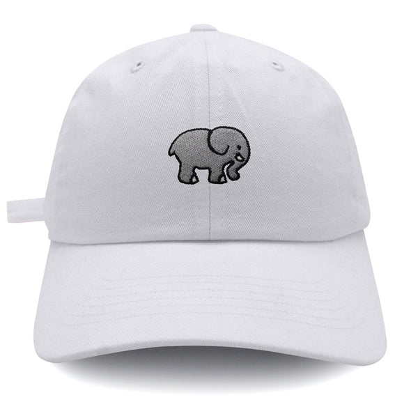 Elephant Dad Hat Embroidered Baseball Cap Cute