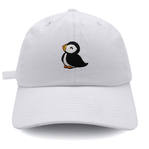 Puffin Dad Hat Embroidered Baseball Cap Cute Bird