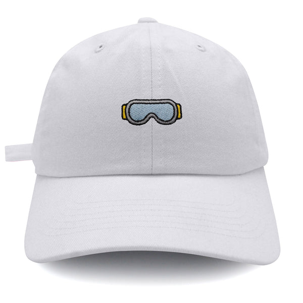 Ski Goggles Dad Hat Embroidered Baseball Cap Funny