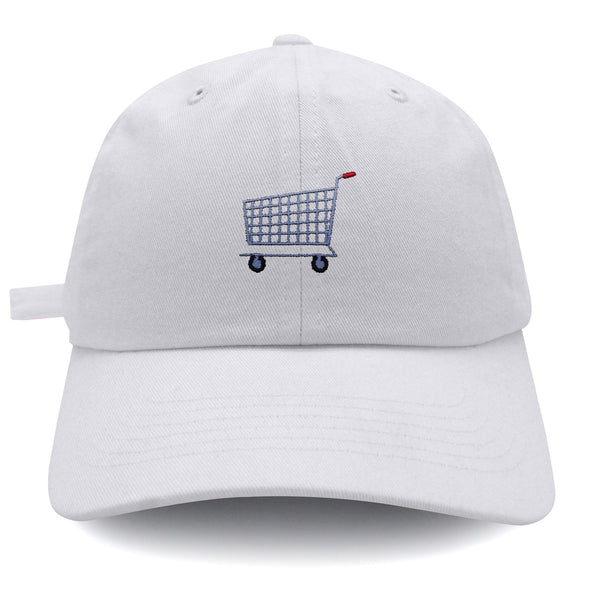 Shopping Cart Dad Hat Embroidered Baseball Cap Grocery