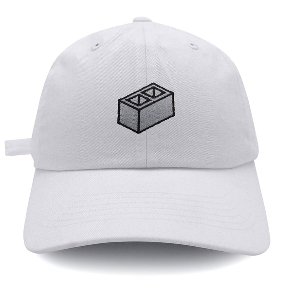 Cinder Block Dad Hat Embroidered Baseball Cap Construction