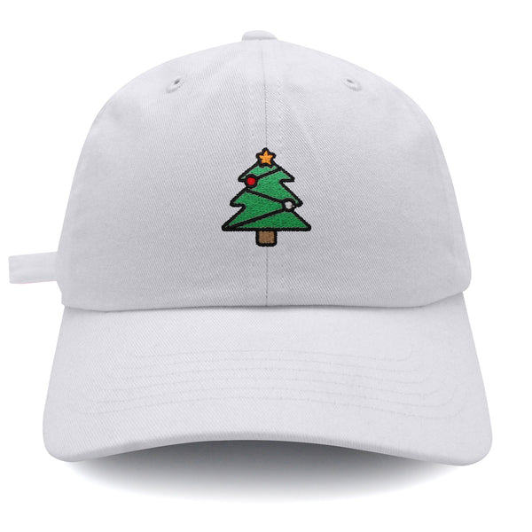 Christmas Tree Star Dad Hat Embroidered Baseball Cap Holiday