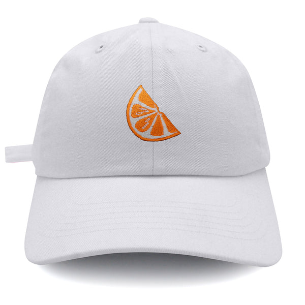 Orange Slice Dad Hat Embroidered Baseball Cap Fruit