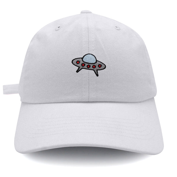 Flying Saucer UFO Dad Hat Embroidered Baseball Cap Space Alien