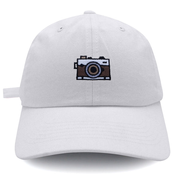 Camera Dad Hat Embroidered Baseball Cap Vintage Camera