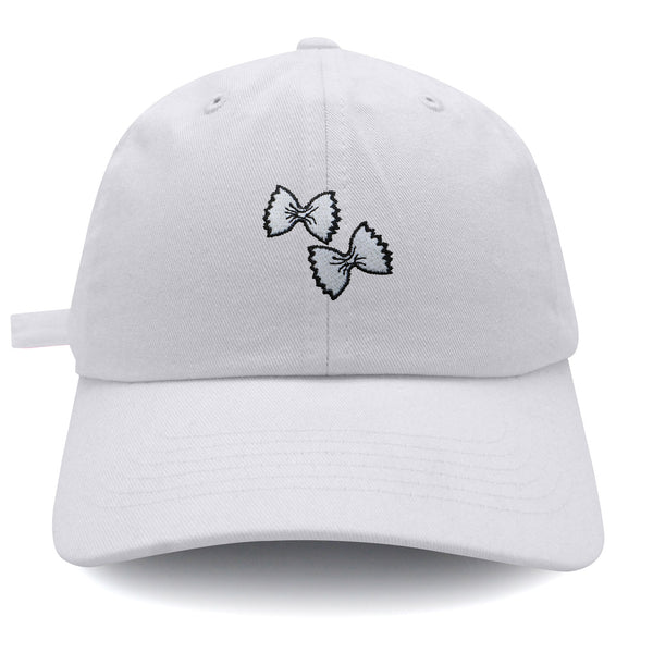 Farfalle Pasta Dad Hat Embroidered Baseball Cap Pasta Doodle