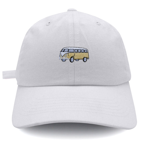 Beach Van Dad Hat Embroidered Baseball Cap VW RV