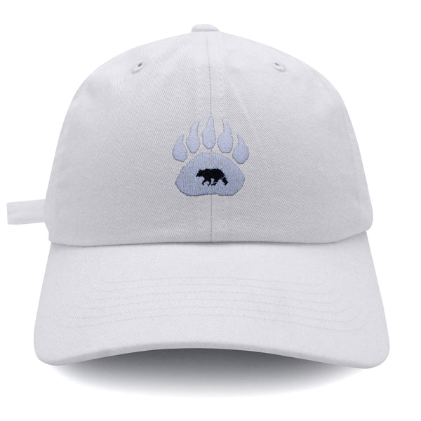 Cali Bear Dad Hat Embroidered Baseball Cap Logo