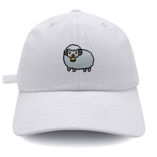 Cute Sheep Dad Hat Embroidered Baseball Cap