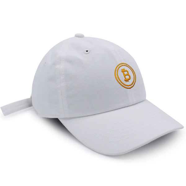 Bitcoin Dad Hat Embroidered Baseball Cap Cryptocurrency