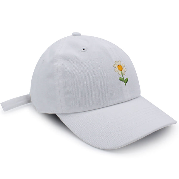 Chamomile Flower Dad Hat Embroidered Baseball Cap Floral