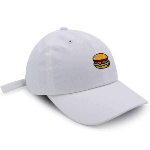 Hamburger Dad Hat Embroidered Baseball Cap Fast Food