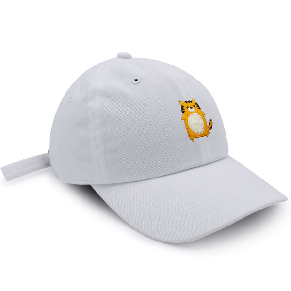 Tiger Dad Hat Embroidered Baseball Cap Wild Animal Scary