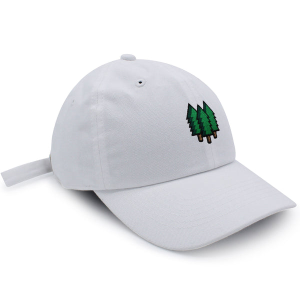 Trees Dad Hat Embroidered Baseball Cap Forest Hiking