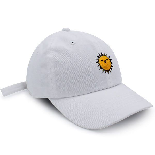 Happy Sun Dad Hat Embroidered Baseball Cap Sunny Summer Morning